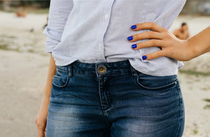 Stop Shirt Holes - The Shirt Guardian Jean Button Cover Prevents Shirt Holes